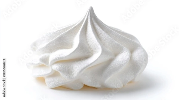 Obraz Fluffy meringue dessert