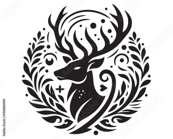 Fototapeta Deer 9.eps