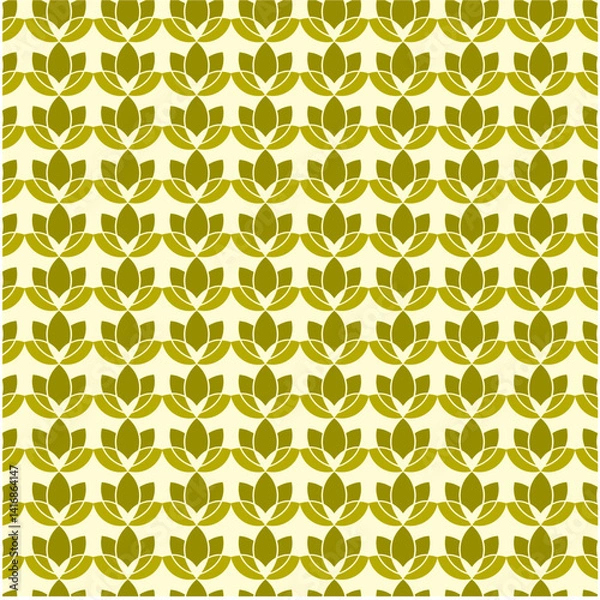 Fototapeta seamless floral pattern