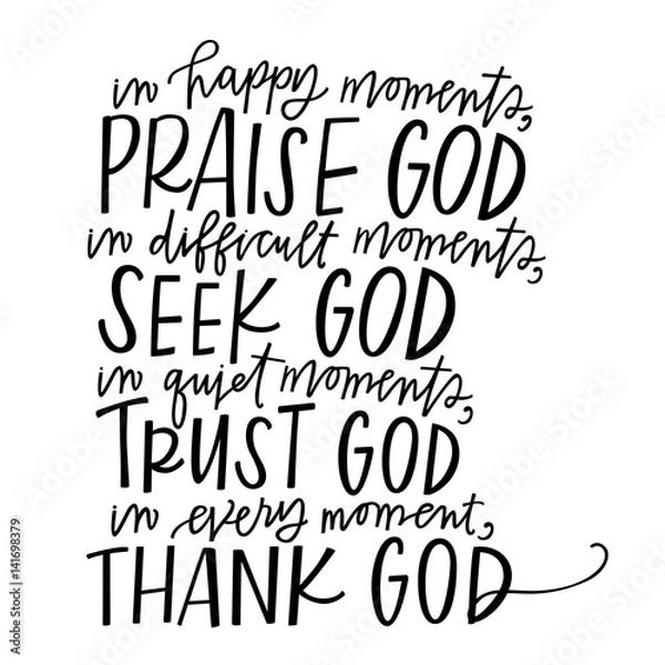 Obraz Moments with God