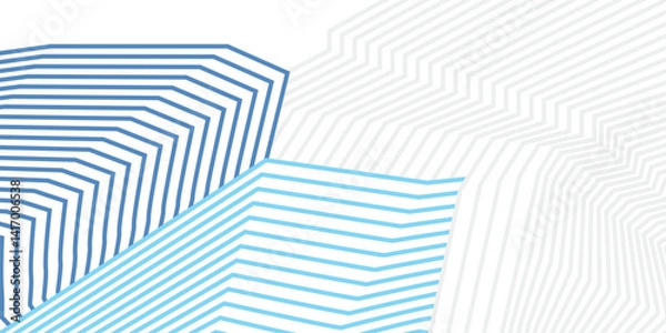 Fototapeta abstract background with blue lines