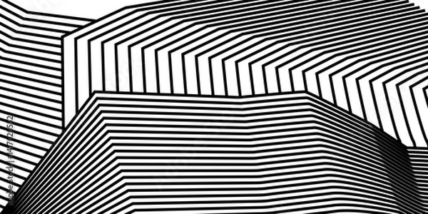 Fototapeta luxury black background line pattern cool simple