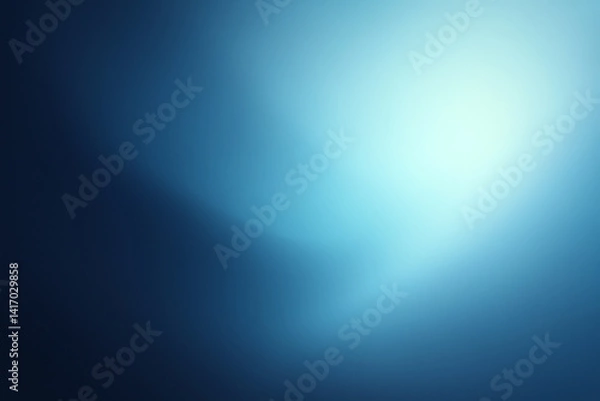 Fototapeta This abstract image features a soothing blend of blue tones, creating a calming atmosphere. Ideal for backgrounds, digital art, and design projects that require a serene touch.