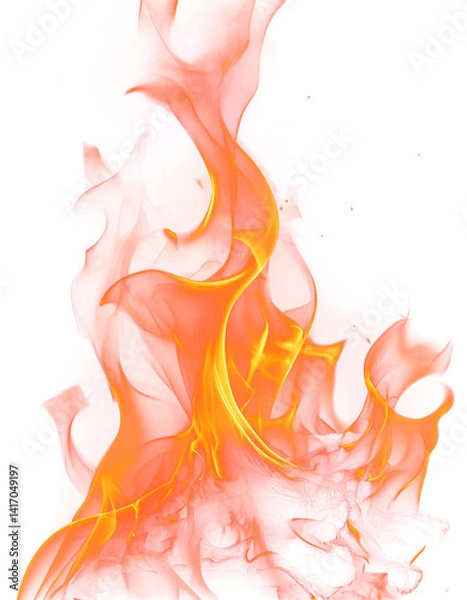 Obraz Cutout Transparent Flames Photo Texture