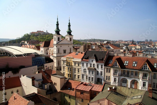 Obraz View on town Brno