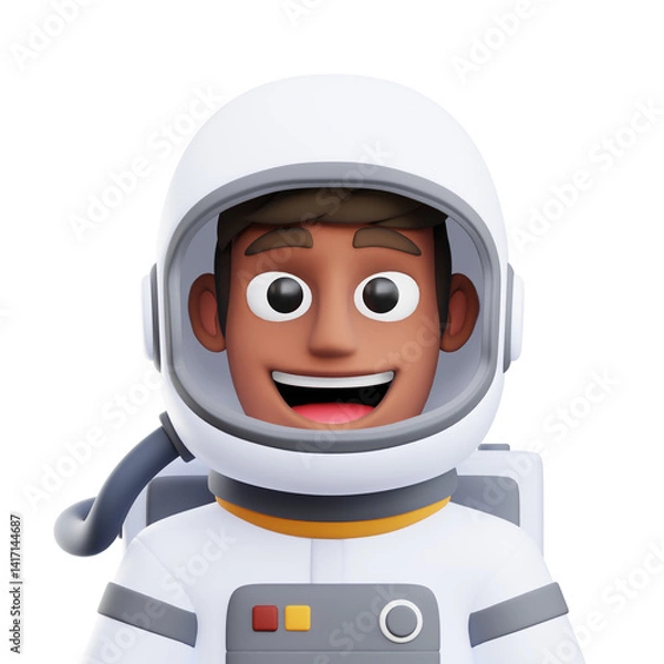 Obraz astronaut 3d cartoon character