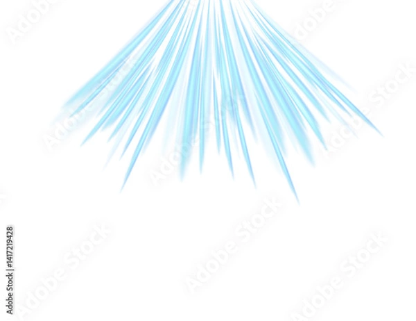 Obraz Air Flow Effect Transparent Wind Wave Overlay for Breeze Cooling and Ventilation Visuals