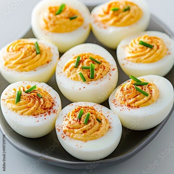 Fototapeta Deviled Eggs Platter