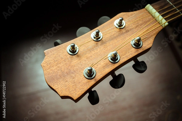 Fototapeta Guitar head