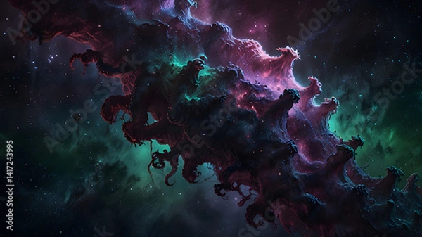 Fototapeta abstract fractal background