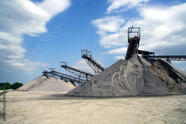 Obraz Transporting and sorting towers