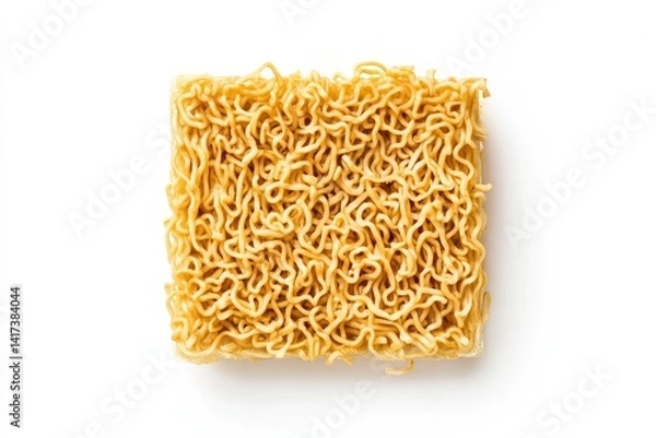 Fototapeta Instant noodles block