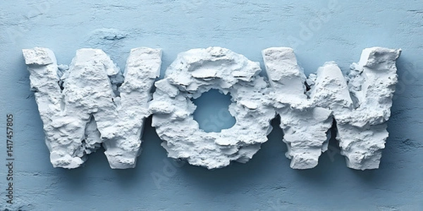 Obraz 3D Textured Wow Abstract Background