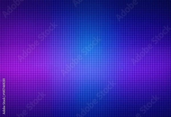 Fototapeta Abstract Purple and Blue Digital Background with Geometric Square Pattern