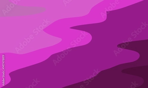 Fototapeta A vibrant abstract artwork with swirling pink and purple hues, blending smoothly into darker shades