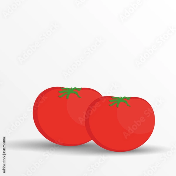 Obraz tomato flat