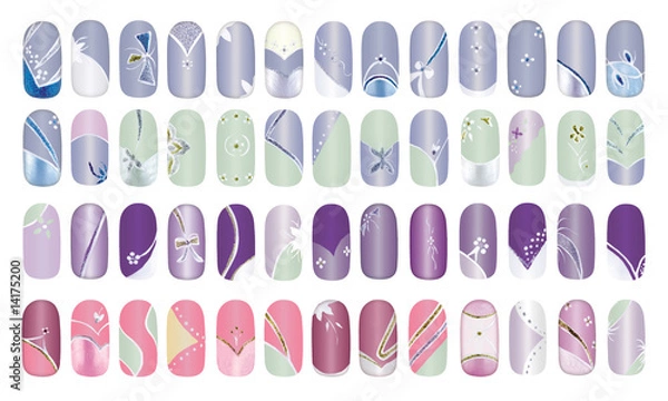 Fototapeta Nail design.