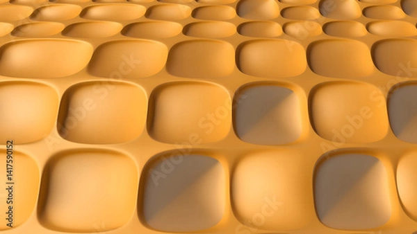 Fototapeta Topology-inspired quantum background with smooth mathematical surfaces