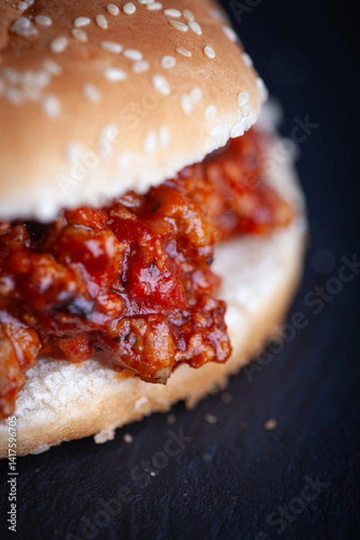 Obraz Sloppy Joe sandwich.