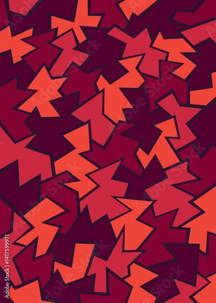 Obraz Abstract background with colorful geometric pattern. Abstract interior wallpaper