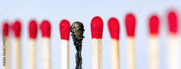 Obraz Burnout, Mittelpunkt