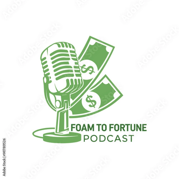 Obraz A professional and creative logo design ideal for branding, business identity, and digital use. Suitable for companies, startups, and entrepreneurs looking to elevate their visual presence with a clea