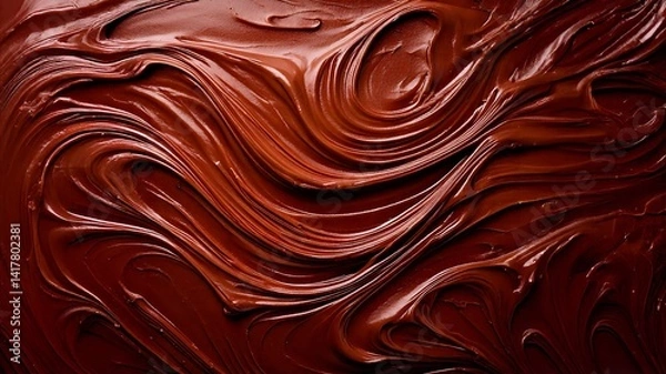 Obraz Dark chocolate texture background