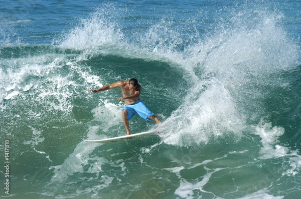 Obraz surfer