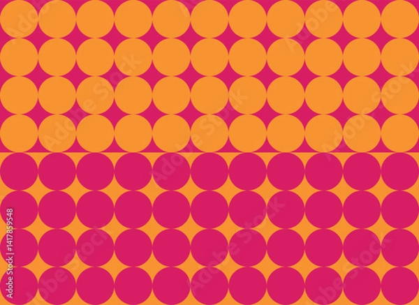 Fototapeta Textured vector backgrounds with simple and fun repeating patterns. Abstract colorful funky backgrounds for cards, posters, covers, banners, or branding