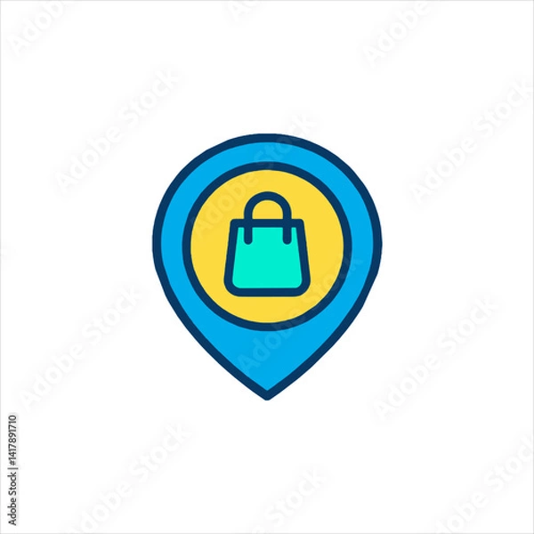 Obraz vector illustration of a man icon