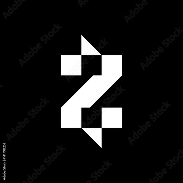 Obraz letter Z logo