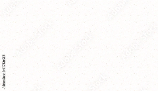 Fototapeta Speckled white paper texture with scattered orange dots, forming delicate minimalist pattern for design and background use