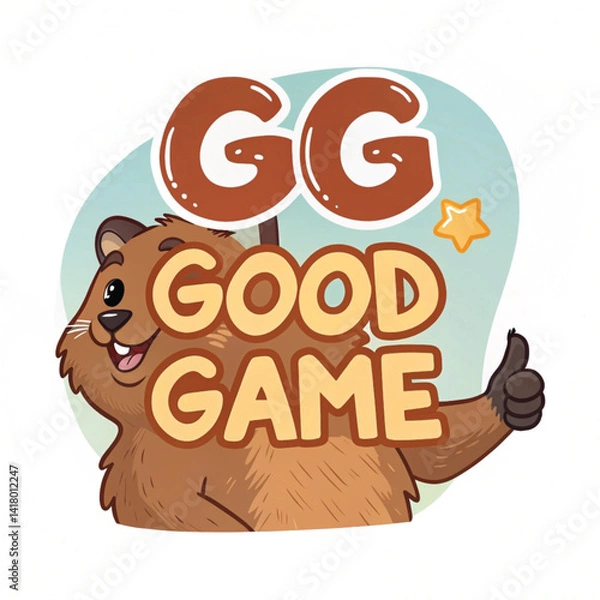 Obraz Quokka Selfie – Cute Smiling Australian Animal Photo Concept
