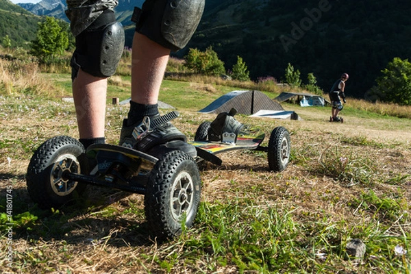 Obraz Mountain board