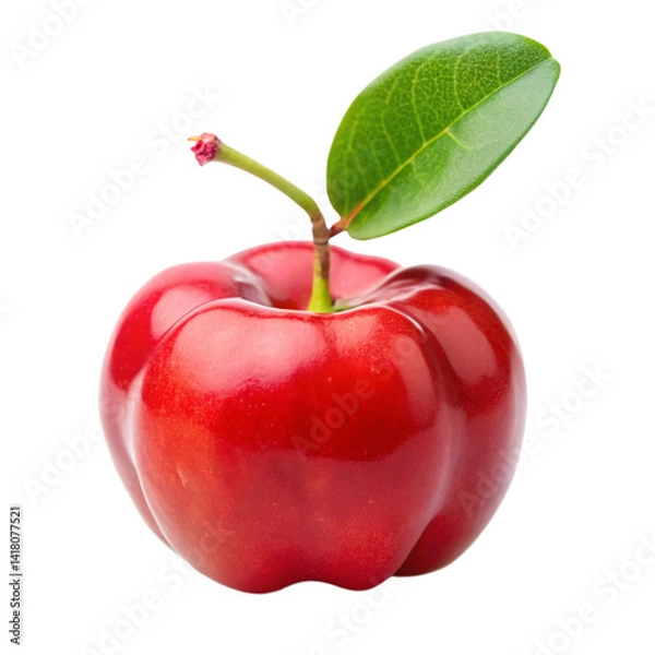 Fototapeta  Acerola cherry image on transparent background