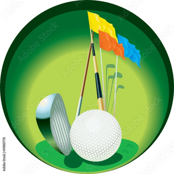 Obraz golf