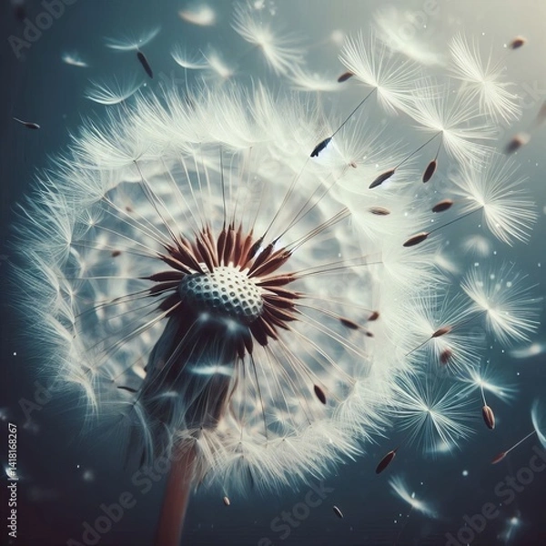 Fototapeta Close scatter with motion blur