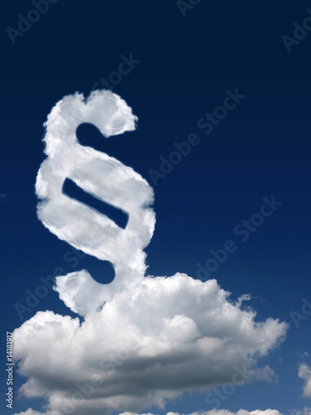 Obraz Paragraph Wolke