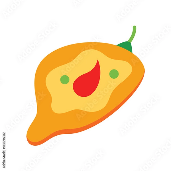 Fototapeta fish on a plate