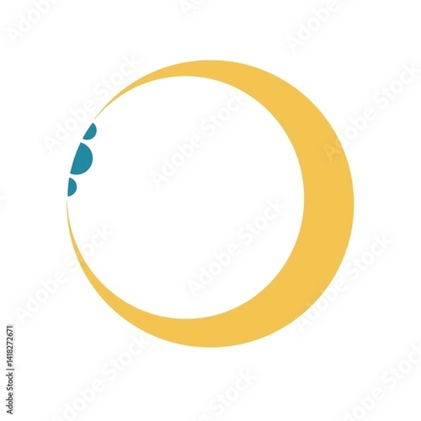 Obraz abstract background with circles