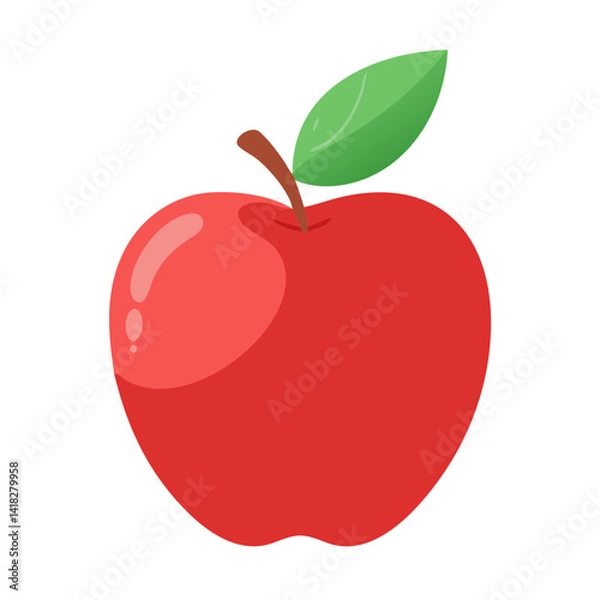 Fototapeta Apple Icon