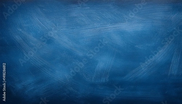 Obraz blue chalkboard abstract background