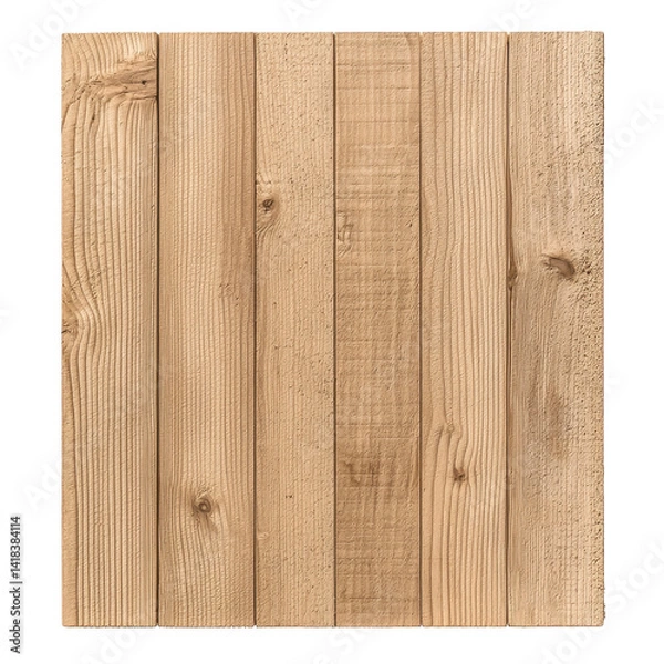 Fototapeta close up view of wooden plank surface showcasing natural grain patterns and textures, perfect for backgrounds or design elements. wood appears rustic and earthy