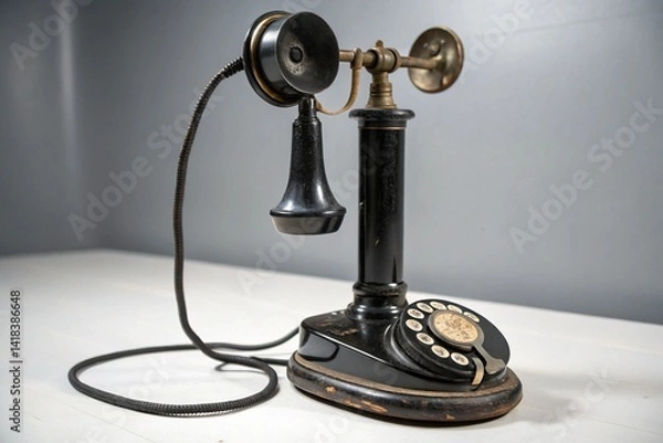 Obraz old fashioned phone