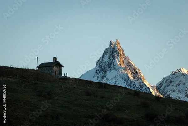 Obraz Valloire paysage d'automne