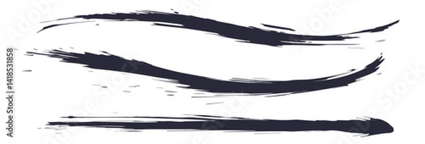 Fototapeta 3mirraAnalog touch material. The texture of the brush is beautiful. Wave pattern.
