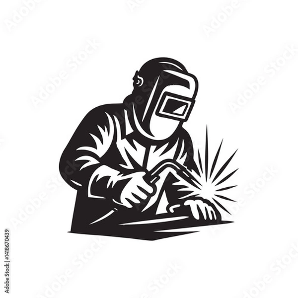 Obraz welder at work