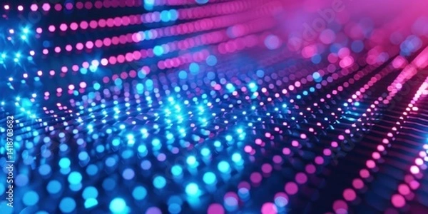 Fototapeta Abstract Neon Lights Background