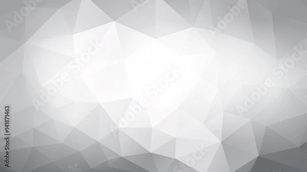 Obraz geometric gray background