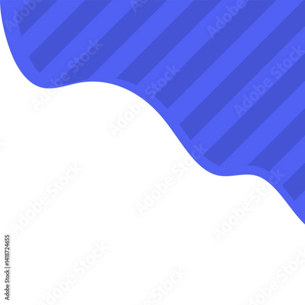 Fototapeta Slash Corner Wave